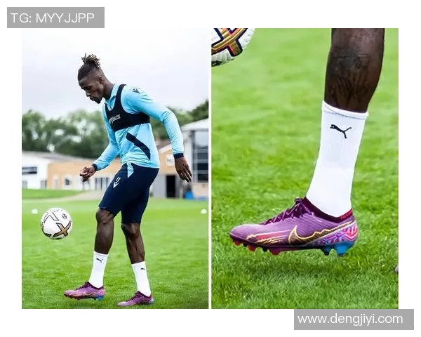 球星穿着碎钉足球鞋驰骋绿茵场展现速度与力量的完美结合